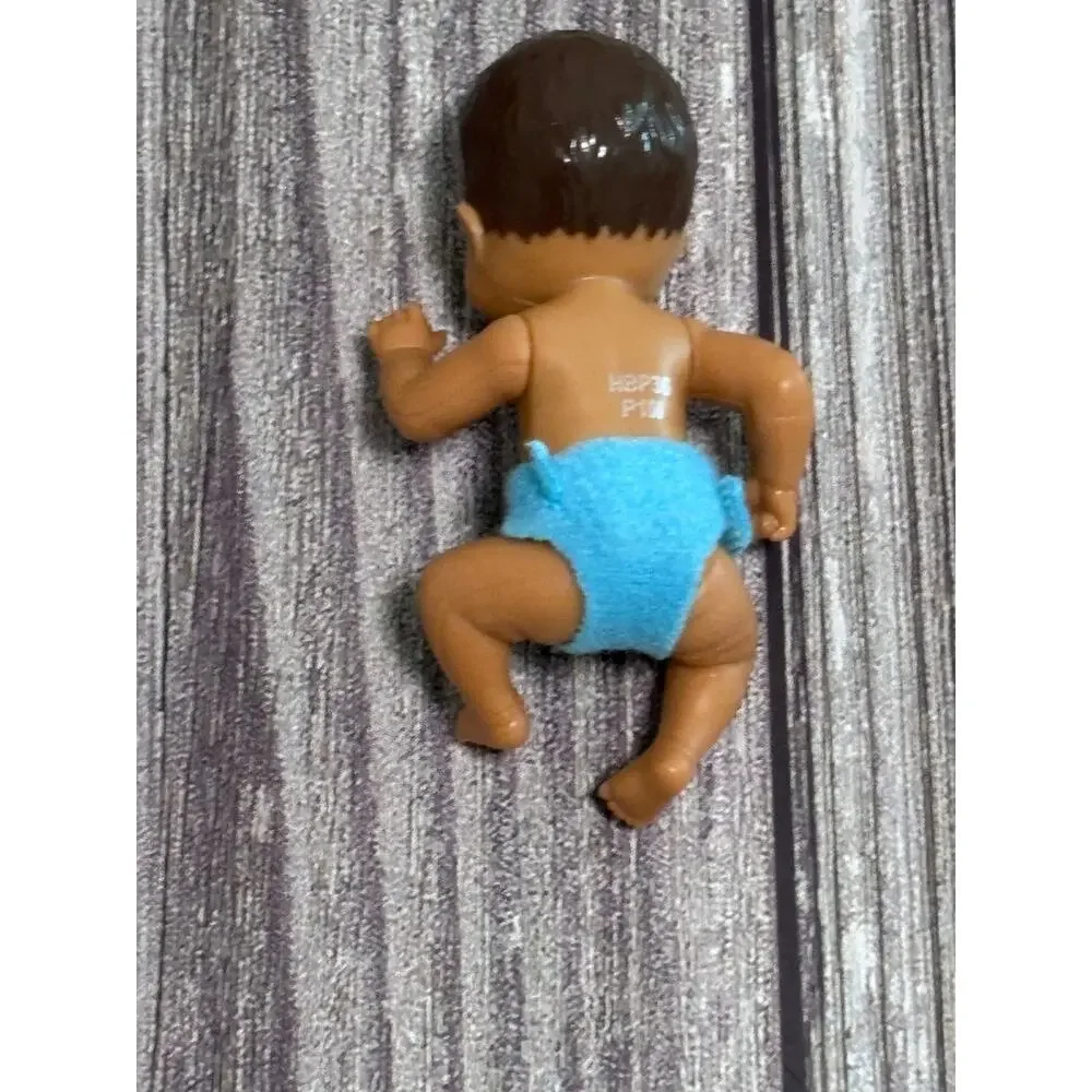 Barbie I Can Be Babysitter Baby Boy Doll Open Mouth Hispanic Drinks Wets